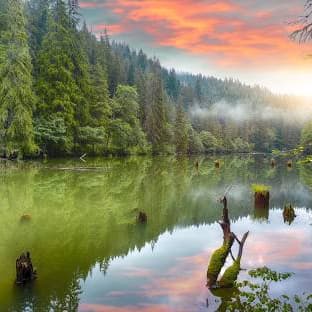 Peisaje minunate prin Cheile Bicazului