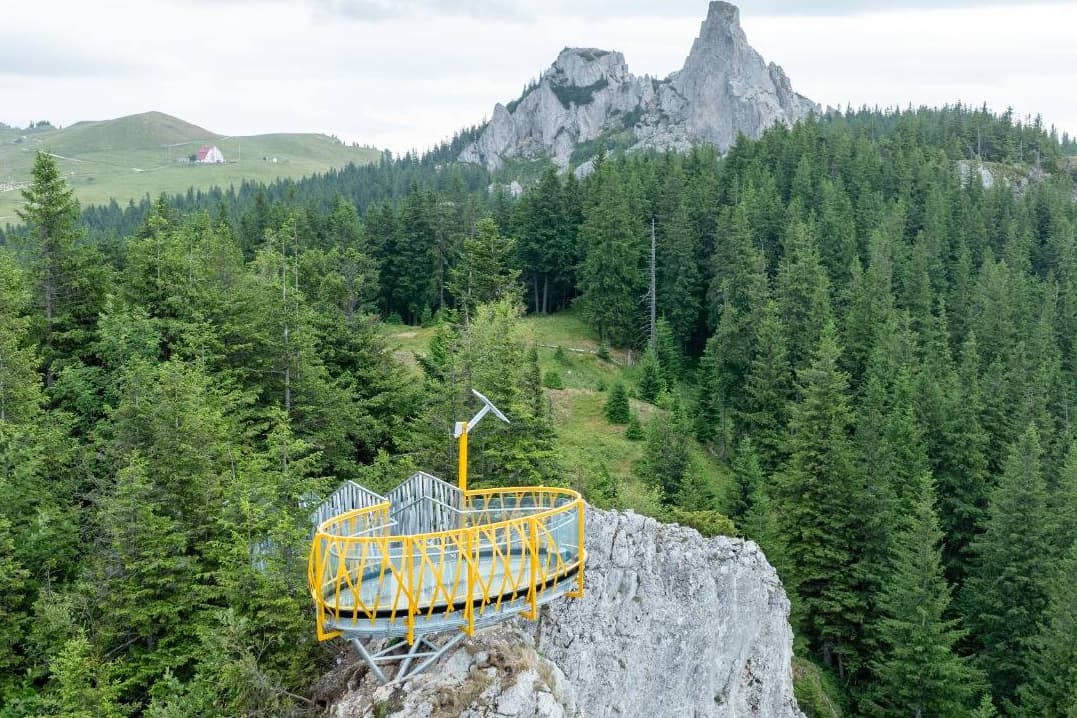 Platforma de belvedere Piatra Șoimului 1